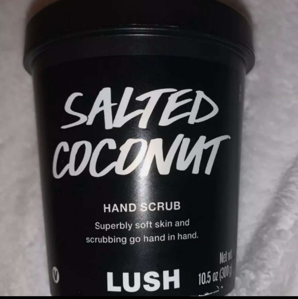 Lush Cosmetics Salted Coconut Hand Scrub rare